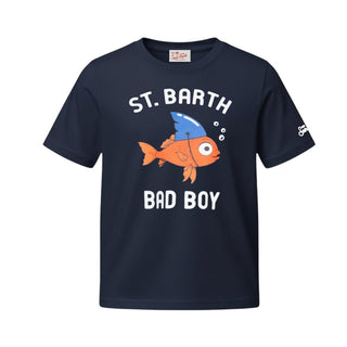 Mc2 Saint Barth T-shirt Denver Jr Con Stampa DNV0001/01956L Per Bambino