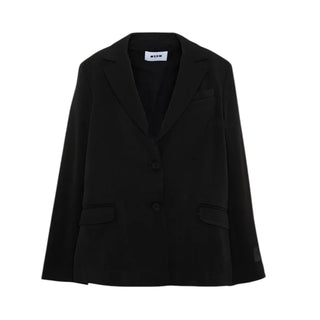 MSGM Giacca Nera F6MSJGJK100/110 Per Bambini