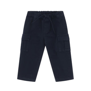 Please Pantaloni cargo in gabardina da neonato PE43132B77