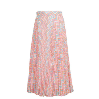 Missoni Gonna Plissettata Con Motivo A Zigzag MW7A50-K0232
