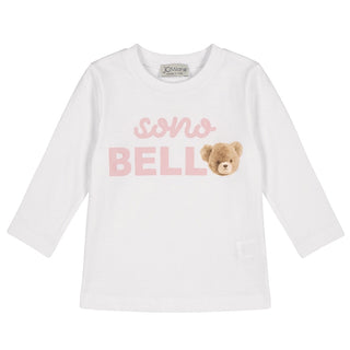 J.o Milano T-shirt A Maniche Lunghe Con Stampa 2666H1-02J Per Bambina