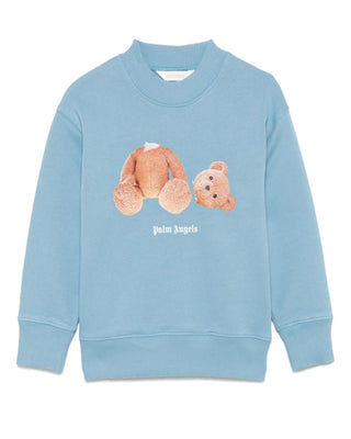 Palm Angels Felpa girocollo Bear PBBA012C99FLE0044260