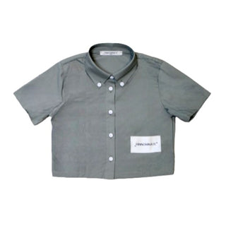 Hinnominate Short Sleeve Cropped Shirt 3646CY00096