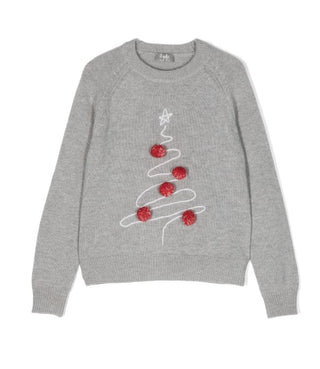 Il Gufo Maglia con applicazioni A23MA401EM220