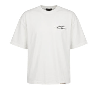 I'm Brian T-shirt Bianca Oversize Con Stampa TS3934/1 Per Uomo