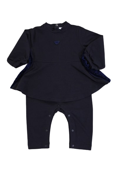 Armani nj03z jumpsuit with clips on the back