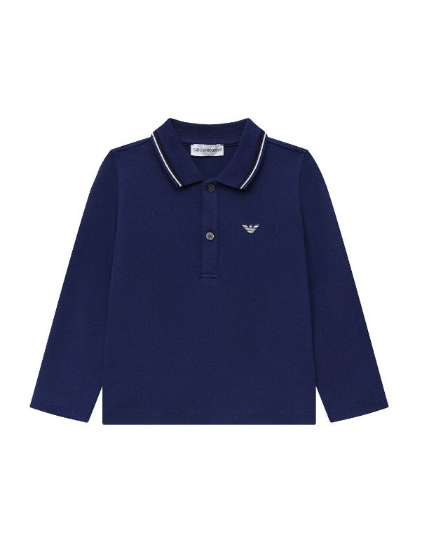 Armani Polo t-shirt with 8NHFB5-1JPTZ symbol