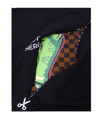 Sprayground Felpa Cut Along The Lines Over SPY1242E In Cotone