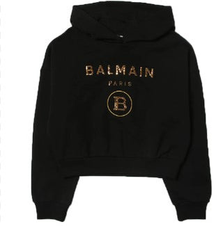 Balmain Felpa crop 6Q4100