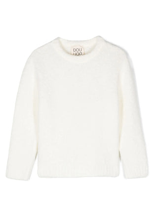 Doudou Maglia girocollo con logo DV9P50-W0137