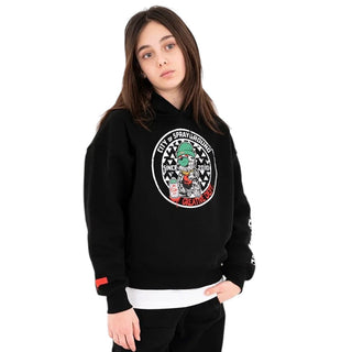 SPRAYGROUND Felpa Nera Con Stampa SPY1514GBLK Per Bambini