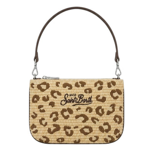 Mc2 Saint Barth Borsa Parisienne Con Tracolla E Motivo Leopardato PARM002/00349L