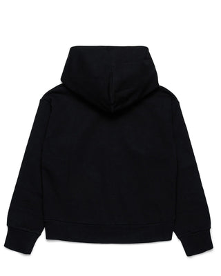 Dsquared2 Felpa Con Cappuccio DQ2713 D0ACX e Logo Stampato