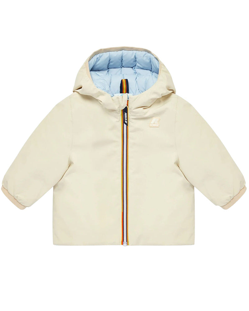 Piumino Reversibile K Way Neonato 24 Mesi K-Way Giubbino Jack ST