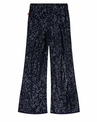 Billieblush Pantaloni con paillettes blu U20560