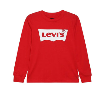 Levis T-shirt Rossa A Maniche Lunghe 6E8646-R6W Per Neonati
