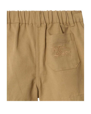 Burberry Bermuda in misto cotone da neonato 8100532