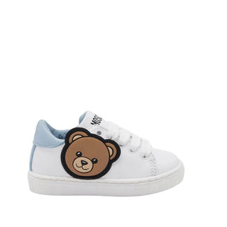 Moschino Sneakers con  teddy e scritta logo laterale 84098