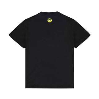Barrow T-shirt Girocollo Nera Con Teddy S6BKJUTH065-110