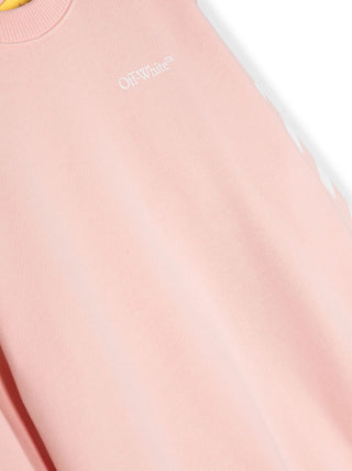 Off-White Crewneck Sweatshirt OGBA001F23FLE0013001 With Logo Print