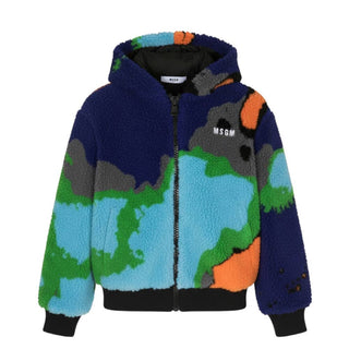 MSGM Öko-Pelzjacke F3MSJBZH115