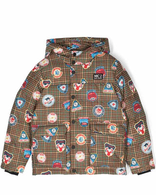 Mc2 Saint Barth Giubbino trapuntato con cappuccio Baxter BAX0006 00041E