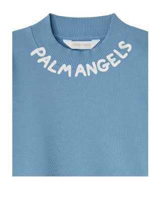 Palm Angels Felpa con logo sul davanti PBBA012S25FLE0024203