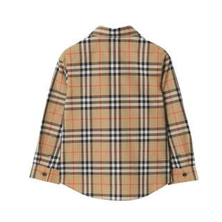 Burberry Camicia In Popeline A Quadri 8117166