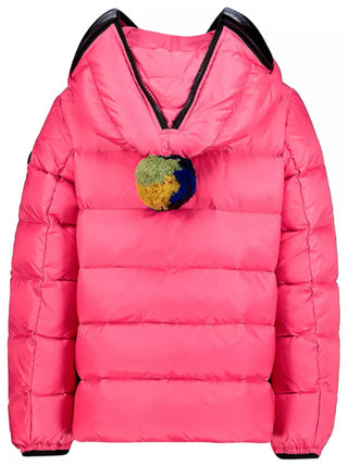 Al Riders Giubbino Trapuntato Con Cappuccio JG540CTKJ8418 Pom-Pom