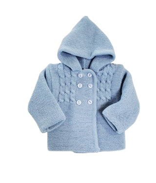 Ponto Por Ponto Cappotto con cappuccio 760 CON BOTTONI