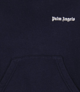 Palm Angels Kapuzenpullover mit Logo vorne PBBB004F22FLE0014601