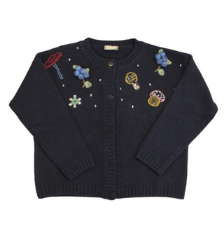 Il Gufo Pullover mit Applikationen A21GF368EM220B