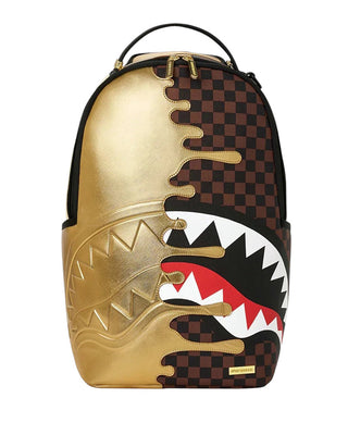 SPRAYGROUND Zaino SHARKS IN PARIS GOLD DRIP 910B9250NSZ
