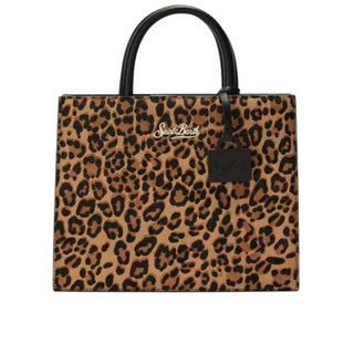 Mc2 Saint Barth Borsa Midi in pelle e cavallino maculato SHBM0001-00501I