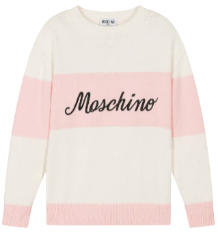 Moschino Maglia girocollo a maniche lunghe HUW010