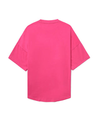 Palm Angels T-Shirt am Hals mit Logo PWAA023F24JER0013203 aus Baumwolle