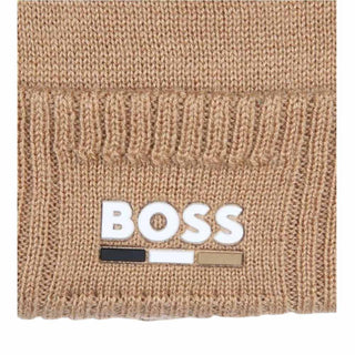 Hugo Boss Cappello in Misto Lana J51600 Con Logo