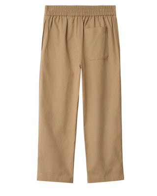 Burberry Pantaloni con ricamo frontale 8107999