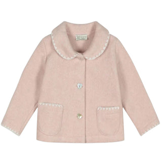 J.o Milano Giacca In Pile Rosa 2663H2-02J Per Bambina