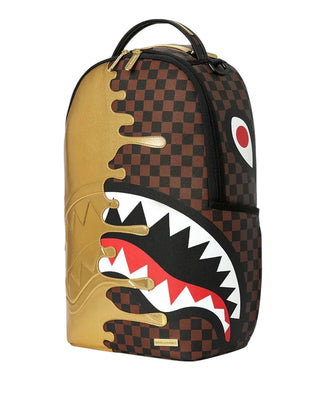 SPRAYGROUND Zaino SHARKS IN PARIS GOLD DRIP 910B9250NSZ