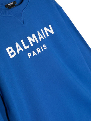 Balmain Sweatshirt mit BS4R20-Logo