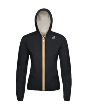 k-Way Nylonjacke mit Kapuze K002XN0J wendbar