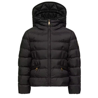 Moncler Piumino Avoce Con Cappuccio Nero L29541A00072-999 Per Bambina