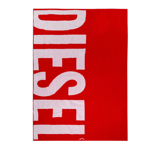Diesel Telo Mare In Spugna Rosso Con Logo J02748-0QASQ-K405