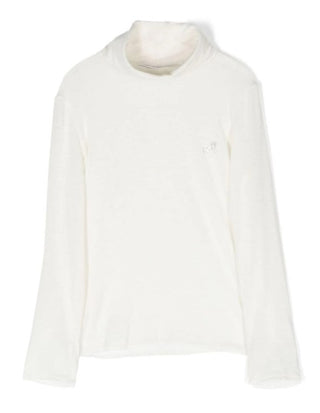 Monnalisa T-Shirt mit hohem Kragen 17B604