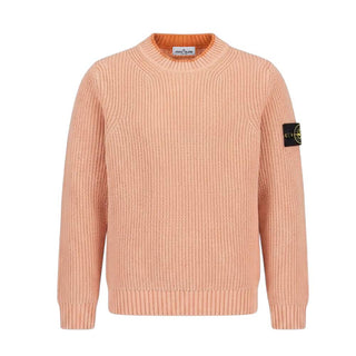 Stone Island Maglia A Coste In Lana Per Bambino 6916509D4