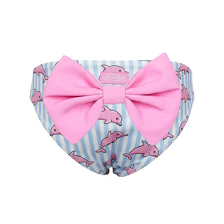 Mc2 Saint Barth Slip Da Bagno Madame Con Delfini E Fiocco MAD0001/03390L