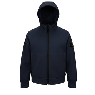 Stone Island Giubbino In Tessuto Tecnico Con Cappuccio 801640127