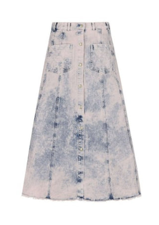 Dior Langer Jeansrock2WBM12SKTG für Mädchen