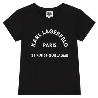 Karl Lagerfeld T-Shirt mit Rundhalsausschnitt Z15259